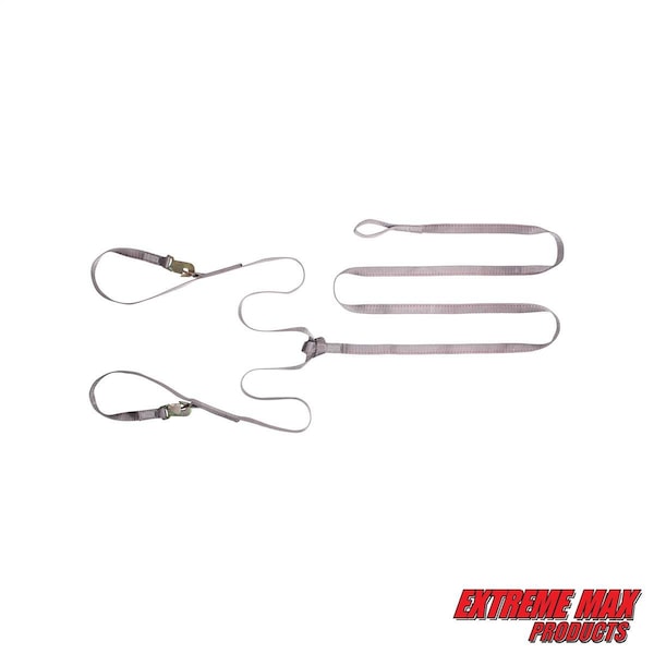 Extreme Max Extreme Max 5001.5028 Heavy-Duty Snowmobile / ATV Tow Strap 5001.5028 - main